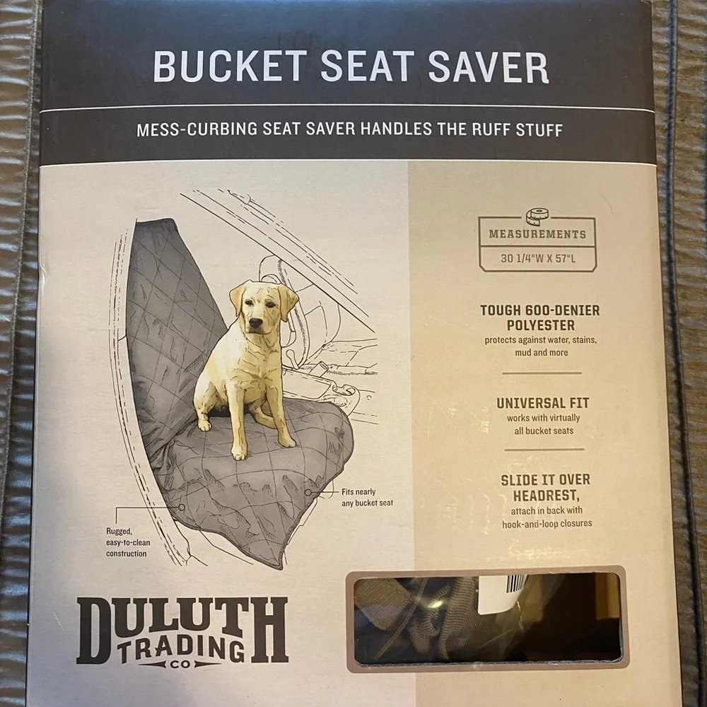NEW - Duluth Trading Company Cover Saver. Khaki.